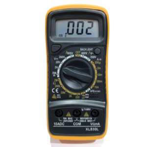 xl830l digital multimeter: voltage, current, resistance tester